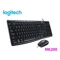 Logitech 羅技 MK200 多媒體 雙USB 鍵鼠組 超薄 有線鍵盤滑鼠組