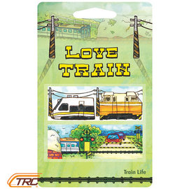 【TRC台灣鐵道故事館﹧最後現貨】『火車場景組』貼貼樂紙膠帶２入組﹧台灣設計製造﹧台灣鐵道文創紀念商品﹧41625303