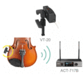 亞洲樂器 嘉強 MIPRO VT-72 小提琴專業型無線麥克風組