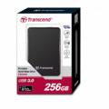 Transcend 創見256GB ESD400 USB 3.0可攜式固態硬碟 TS256GESD400K