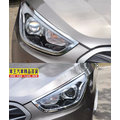 【車王小舖】現代 Hyundai 2014 Santa fe大燈框 Santa fe前燈框 Santa fe鍍鉻大燈框