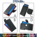 ＊PHONE寶＊PDair SONY Xperia Z3 mini Compact 側翻/下掀式 手拿直式 腰掛橫式皮套