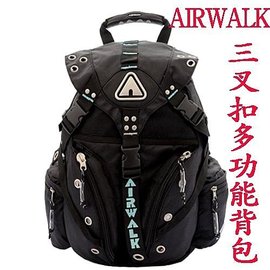 《葳爾登》美國AIRWALK休閒包登山包旅行袋,後背包,電腦包側背包露營包,登山背包71050水藍