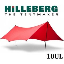 Hilleberg Tarp 10 UL 外帳/天幕/登山帳篷 021962 紅色 350X290CM