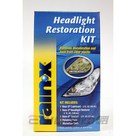 【易油網】Rain-X 大燈拋光修護組 RAINX Headlight Restoration Kit #00115