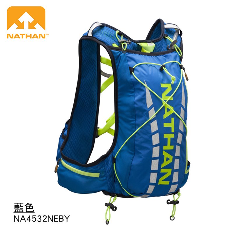 【大山野營】美國 NATHAN NA4532NEBY VaporAir 輕量超馬水袋背包 7L (水袋2L) 馬拉松 路跑 登山背包 運動背包