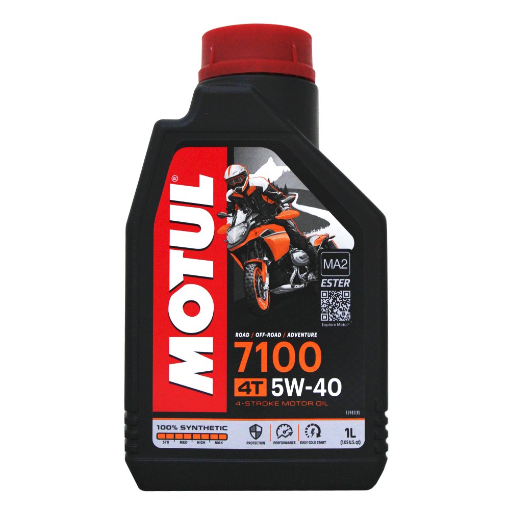 【易油網】MOTUL 7100 4T 5W40 酯類 全合成機油