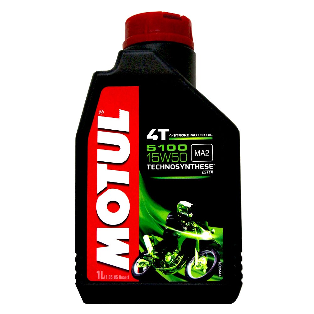 【易油網】MOTUL 5100 4T 15W50 酯類 合成機油