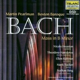 80517 巴哈/B小調彌撒 馬丁.帕爾曼 指揮 波士頓巴洛克合奏團 Bach:Mass In B Minor/Pearlman/Boston Baroque (Telarc)