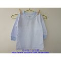 【小三福】122 單面薄棉長袖(條紋) 28號 (7-8歲) || 100%天然精梳棉 || MIT全程台灣製造 || 內衣 || 衛生衣 102