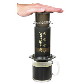 【AEROBIE】美國原裝進口 AeroPress 愛樂壓 濃縮咖啡 / 手壓咖啡壺 (1~4杯) 附濾紙350張