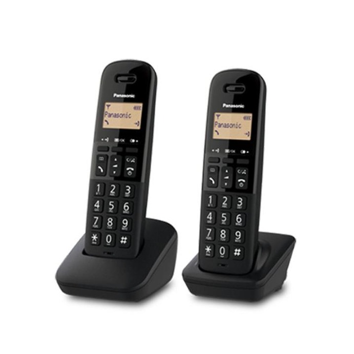【免運優惠】Panasonic 國際數位 DECT 無線電話 KX-TGB312 TW雙手機_黑色
