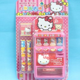 Hello Kitty 凱蒂貓自動販賣機 A647 /一個入(促299) KT投幣飲料販賣機 -正版授權-