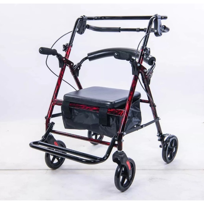 均佳機械式助行器(可代辦長照補助款申請)JK-006助行車/帶輪型助步車/助行椅/步行輔助車