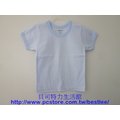 【小三福】123 單面薄棉短袖(條紋) 24號 (3-4歲)| 100%天然精梳棉 || MIT全程台灣製造 || 內衣 || 汗衫 103