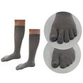 【創健醫療購物商城】奈米銀纖維長統襪-大（每雙）（五趾襪、二趾襪）