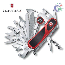 Victorinox維氏瑞士刀 EvoGrip 紅黑防滑31用* 2.5393.SC