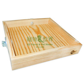 缺《寵物鳥世界》台灣製 Canary 空中原木涼亭 M-A405 GS012