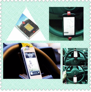 【音韻3C】888 車用手機架 車用手機支架 多功能方向盤手機支架 車用導航固定架 汽車導航手機支架 懶人手機夾 支架 衛星導航 GPS