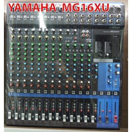 【昌明視聽】YAMAHA MG16XU 混音器 24個SPX效果+USB音訊功能 最多10支麥克風+16線性輸入 可議價