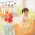 ✿蟲寶寶✿【Mang Mang 小鹿蔓蔓】兒童遊戲圍欄 - 秘密基地 加倍版 (10片組圍欄+地墊)