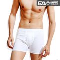 《YG天鵝內衣》100%純棉MIT羅紋四角褲