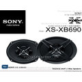 音仕達汽車音響 SONY XS-XB690 6x9吋三音路同軸喇叭 500w 高效率大功率輸出 6*9 500瓦