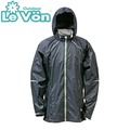 【LeVon】LV3348 - 男抗紫外線單層風衣 - 黑《 抗紫外線UPF30+ / 輕量化/ 可收納 / 防潑水 / 抗污耐髒 / 帽子可收 / YKK拉鍊 》