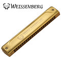 WEISSENBERG 特級款2205B-TG22孔銅合金複音口琴-尊貴金