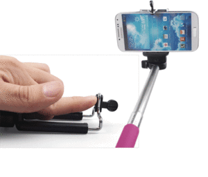 【音韻3C】伸縮式藍牙手機自拍杆 手機手持有線自拍神器 iPhone 5S 4S SONY 紅米 Note3