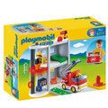 德國Playmobil摩比(6777) 123系列消防局