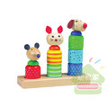 【幼教家】Gogo Toys 寵物堆疊樂 Pet Stacker 木製教育玩具 GogoToys