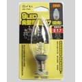 《鉦泰生活館》9LED尖型燈泡E17(暖白光) LED-1793H