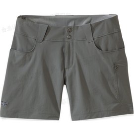 [ Outdoor Research ] 短褲/軟殼褲/登山短褲 Ferrosi 女款 OR95293 灰