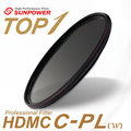 ◎相機專家◎ SUNPOWER TOP1 HDMC CPL 62mm 超薄鈦元素鍍膜偏光鏡 湧蓮公司貨