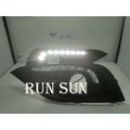 ●○RUN SUN 車燈,車材○● 本田 HONDA 13 14 CRV 4代 LED霧燈框 台灣製造