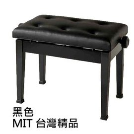 【非凡樂器】台製鋼琴升降椅 微調 可依照身高調整琴椅高度 黑色