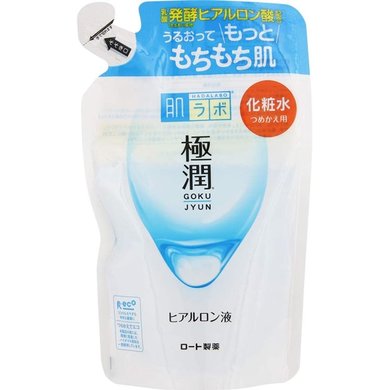 ROHTO 肌研極潤保濕化粧水補充包 ( 滋潤型 ) 170mL