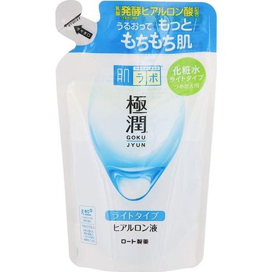 ROHTO 肌研極潤保濕化粧水補充包 ( 清爽型 ) 170mL
