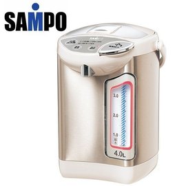 ◤A級福利品•數量有限◢ SAMPO聲寶4公升電動熱水瓶(KP-YB40M) 三段定溫 98℃/85℃/65℃