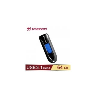 【Transcend 創見】JetFlash 790 64G USB 3.1 隨身碟 黑色