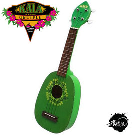 【非凡樂器】正品 KALA 21吋鳳梨型『KA-KIWI』奇異果烏克麗麗