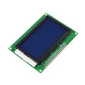 LCD 12864 128x64 128*64 藍底白字 液晶顯示模組 串並口通用 ST7920