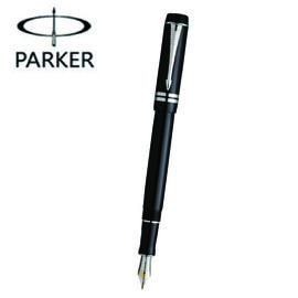 派克 PARKER 世紀 系列鋼筆 P0690560 黑桿白夾-鋼筆 /支
