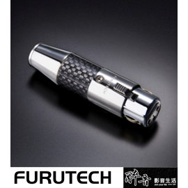 【醉音影音生活】日本古河 Furutech CF-602F (R) 鍍銠碳纖維XLR平衡端子/母頭.原廠盒裝.台灣公司貨