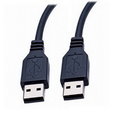 (粗款)USB 2.0公對公 印表機線/硬碟線/傳輸線/對接線/充電線 帶磁環 1.5米 [DUB-00008]