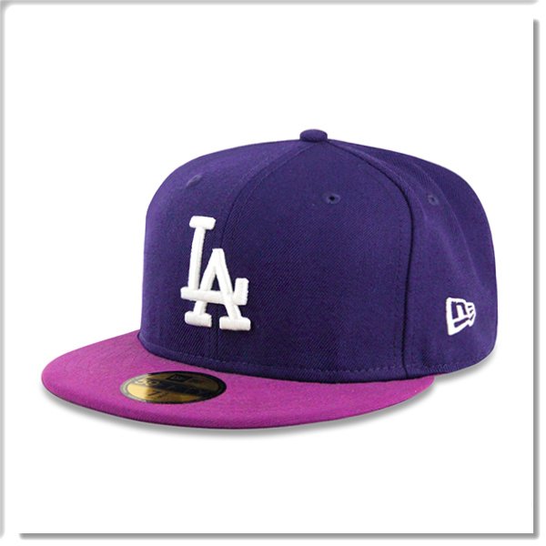 【ANGEL NEW ERA】NEW ERA MLB LA 洛杉磯 道奇 紫色 雙色 全封帽 大谷翔平 山本由伸