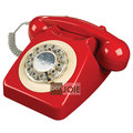 ::bonJOIE :: 746 Phone 1960's 經典懷舊復古電話機 (箱子紅) 經典電話 懷舊電話 復古風格 美式鄉村 工業風 設計師款 桌上電話