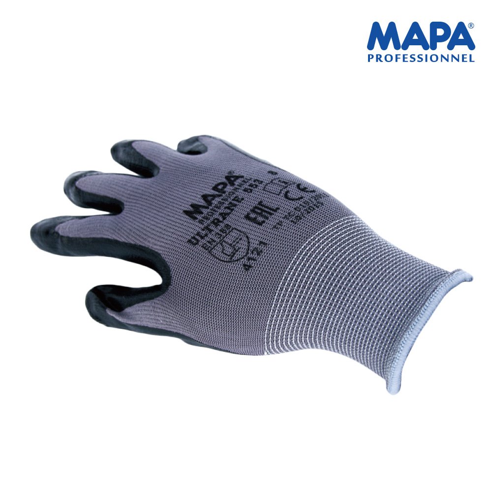 MAPA 工作手套 553 輕量型 止滑耐磨手套 沾膠手套 1雙 適用小型維修施工環境 8~10號可選
