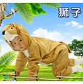 A015可愛獅子兒童動物裝化裝舞會表演造型派對服